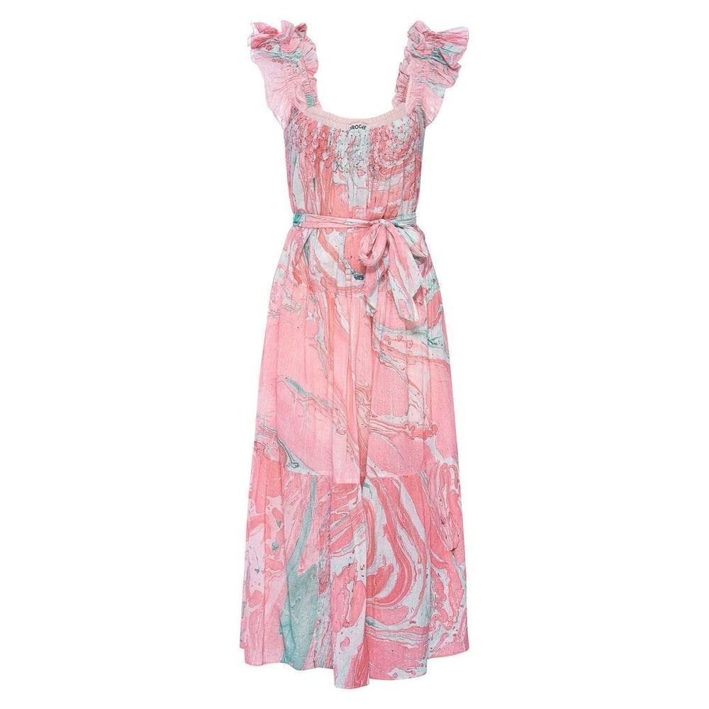 St. Roche NWT Rowena Dress in Pink Marble Sz 2 - Picture 1 of 4
